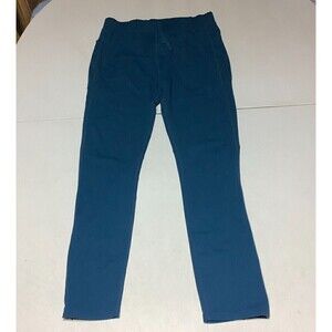 Women's Baleaf Workout Leggings Pants Pockets Yoga Size Medium Blue